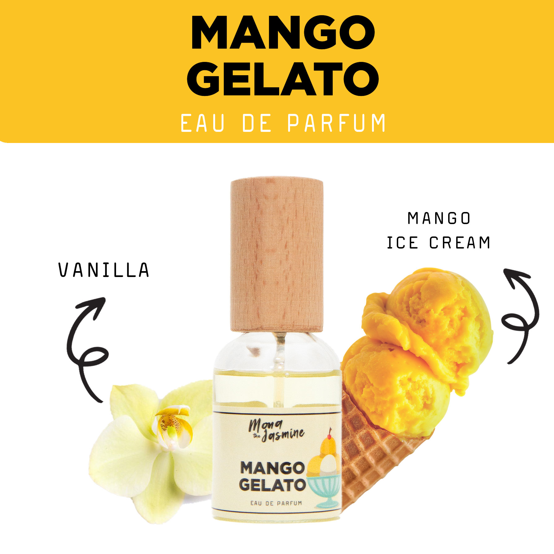 House Moja Mango Gelato EDP for women