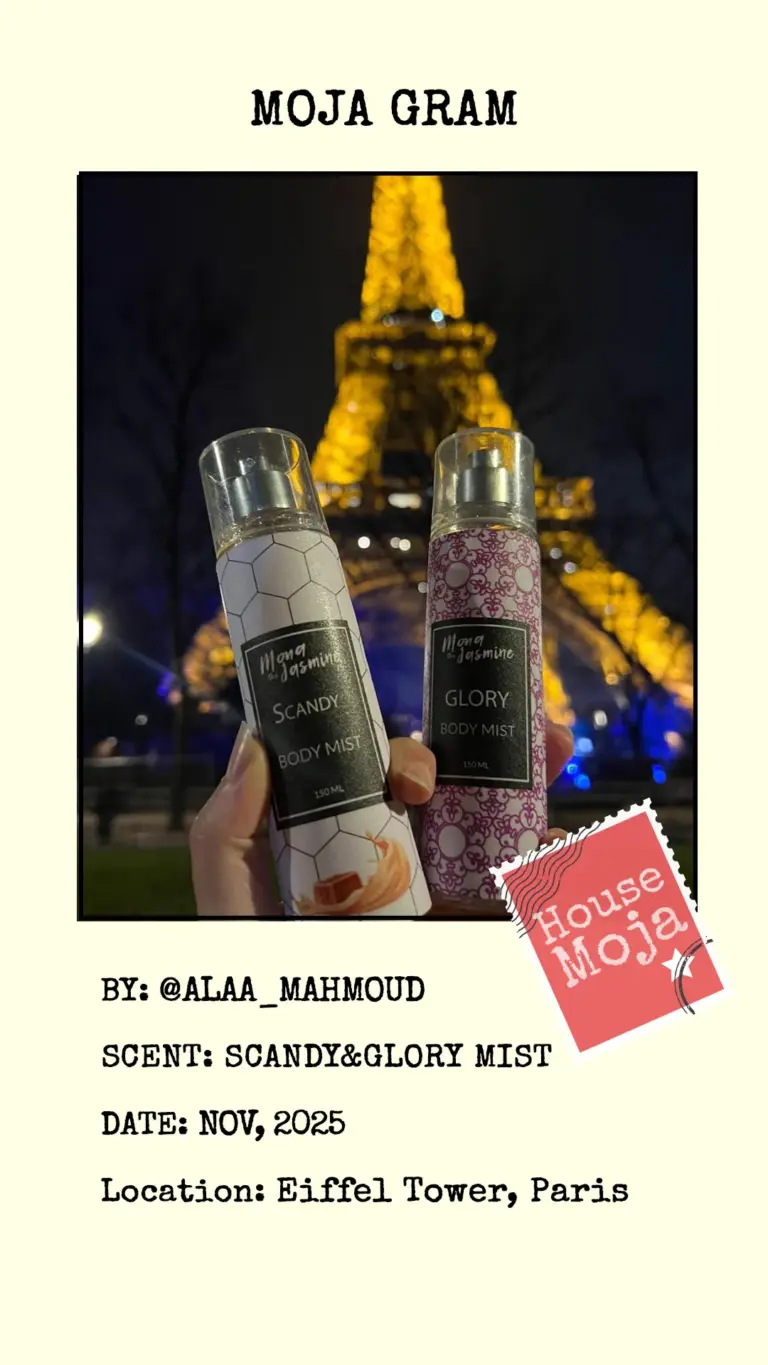 House Moja Moja Gram Perfumes at Eiffel Tower Paris