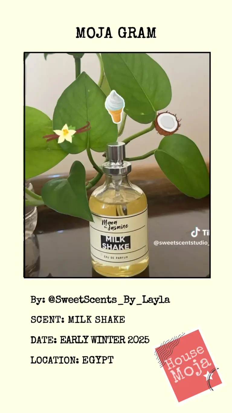 House Moja Moja Gram Milk Shake EDP best perfume in egypt