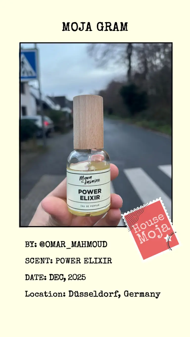 House Moja Moja Gram Power Elixir EDP for Men at Düsseldorf Germany
